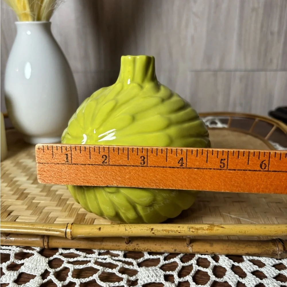 Studio B by Brenda Holzke Lime Green Vase